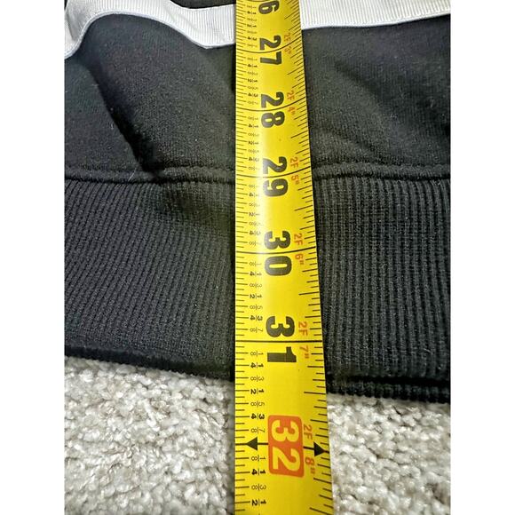 Stadium Men’s XXL Hockey Jersey Style Crewneck Sweatshirt Red Black Stars XX - Picture 5 of 6